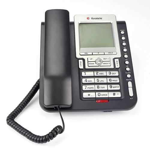 Telefone de Mesa CaptaTop ID Viva Voz Ibratele Preto