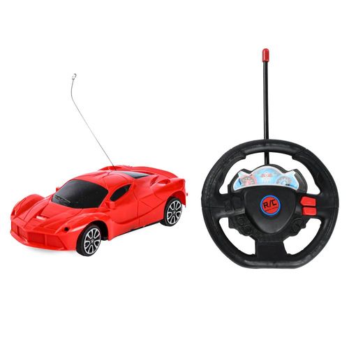 Carro Controle Remoto 3 Funções Speed Play&Fun Amarelo