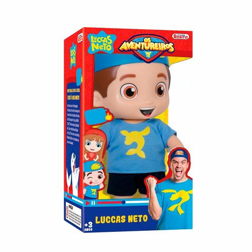 Boneco Luccas Neto Sem Som Rosita
