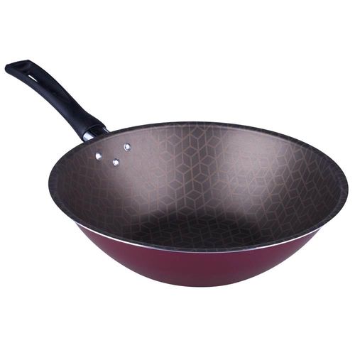 Frigideira Wok 24cm Exclusive Oliveira Vermelha