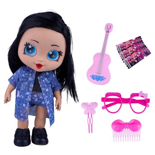 Boneca Anna Brave Girls Cantora Bee Toys 955