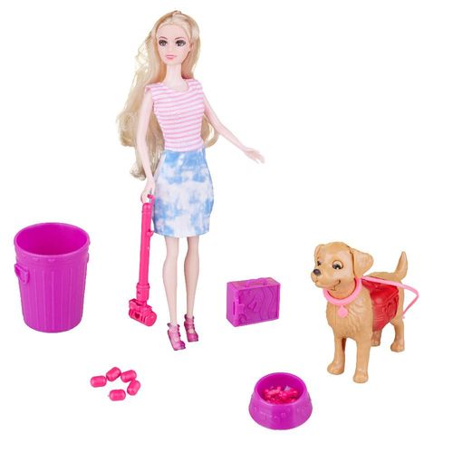 Boneca Lovely Dogwalker 2926 Candide