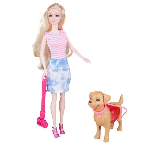 Boneca Lovely Dogwalker 2926 Candide