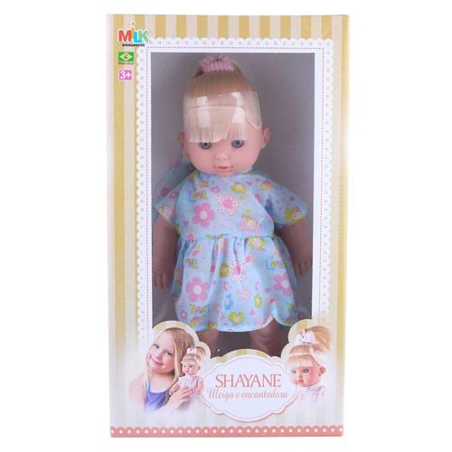 Boneca Menina Shayane Loira Milk
