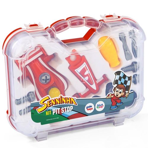 Maleta Kit Pit Stop Seninha PakiToys 2034