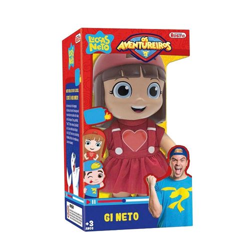Boneca Gi Neto s/Som 1241 Novabrink