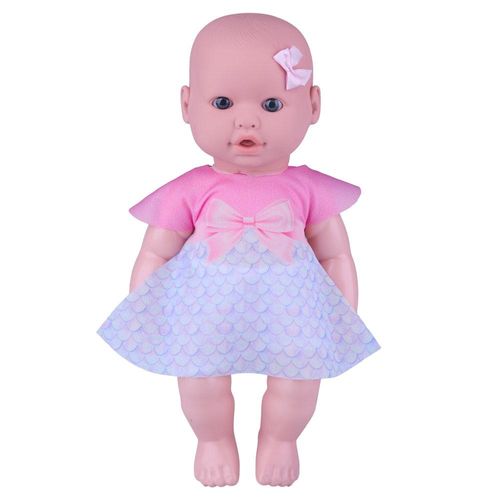 Boneca Lucy com Laço Loira Milk Brinquedos 986