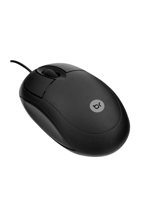Mouse Bright Espanha com fio USB Preto 106