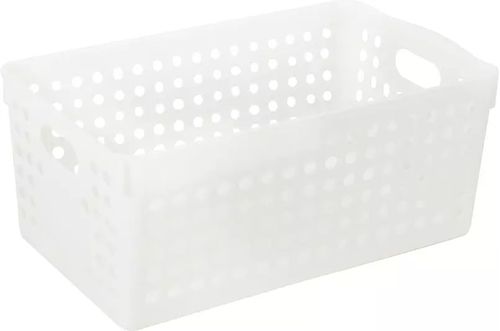 Cesta Le Organizadora Branco 29,5x16,6x11,7cm