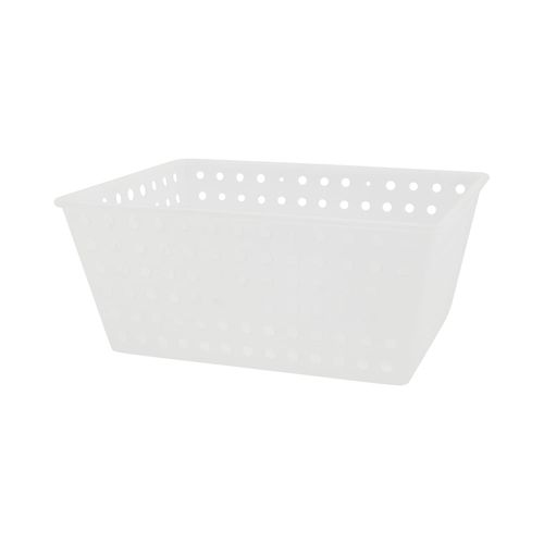 Cesta Organizadora Coza One Max em Plástico Cristal 16x29x38cm
