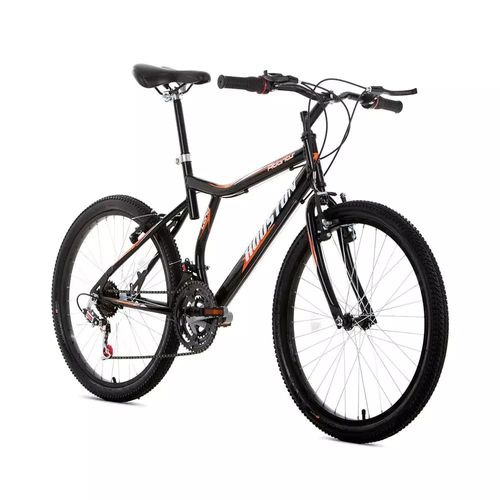 Bicicleta Houston Atlantis Land Aro 24 com 21 Marchas Preta Cadilac