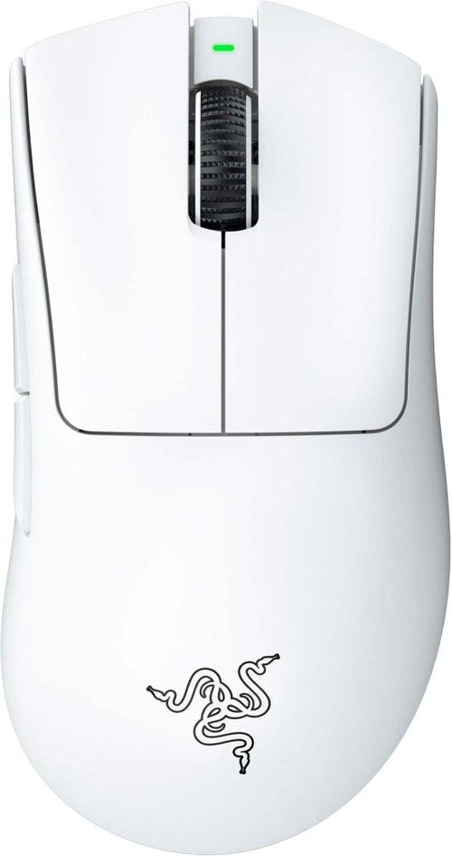 Razer - Mouse óptico leve sem fio para jogos DeathAdder V3 Pro com bateria de 90 horas - Branco-RZ01-04630200-R3U1