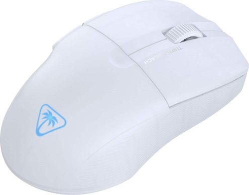 Turtle Beach - Mouse para jogos RGB ergonômico sem fio ultraleve Pure Air com sensor óptico de 26K DPI e bateria de 125 horas - Branco-TBM-1102-15