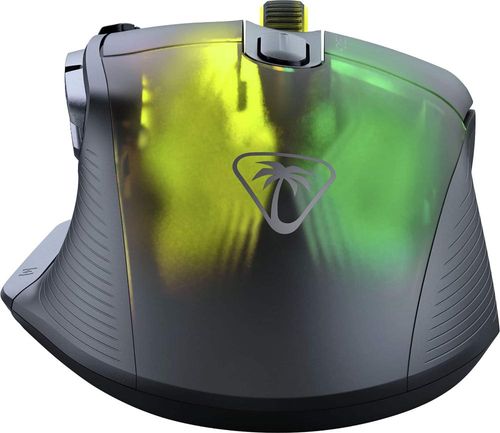 Turtle Beach - Mouse óptico sem fio para jogos Kone XP Air com base de carregamento e iluminação AIMO RGB - Preto-TBM-1101-05