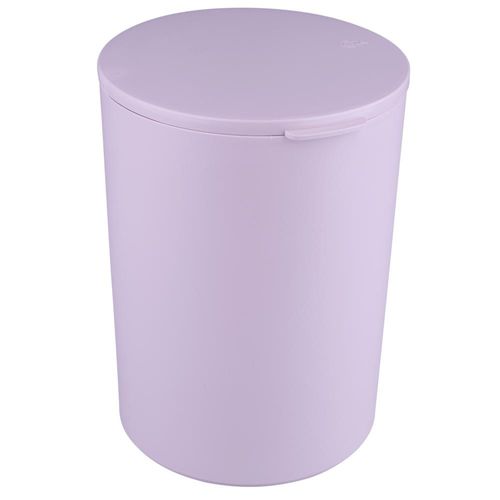 Lixeira de Banheiro Com Tampa 5L Serene Coza Rosa