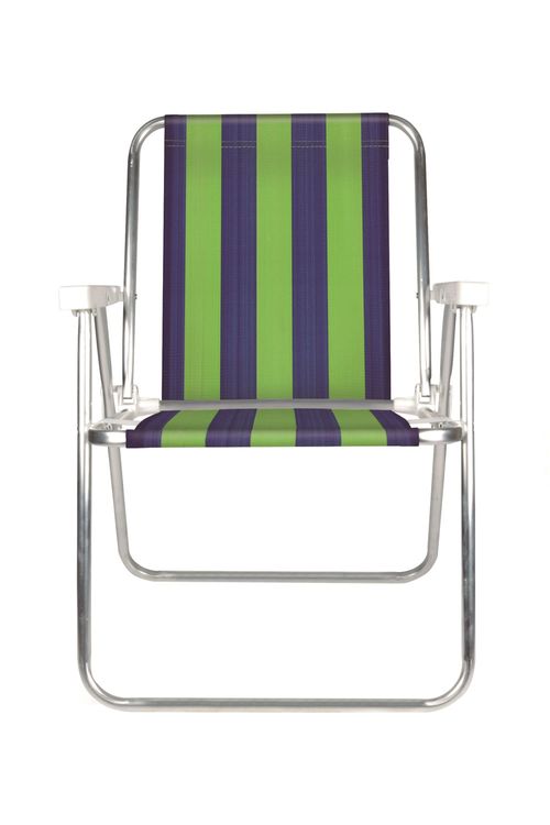 Cadeira de Praia Alta Mor Alumínio - Item Sortido