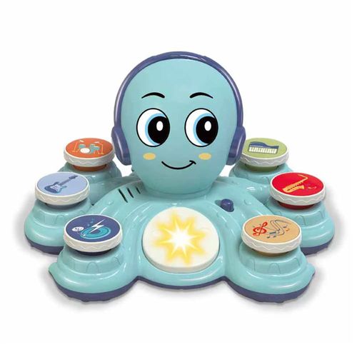 Brinquedo Polvo Musical Baby Land Azul