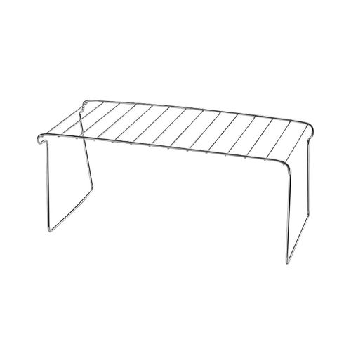 Prateleira de Metal Cromado Arthi Prata 35,7x18,2x14,2cm