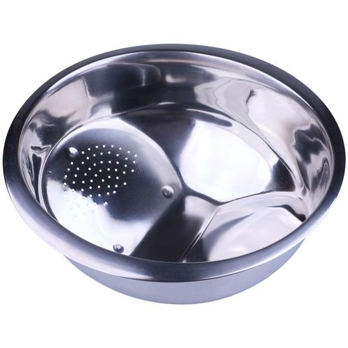 Escorredor de Arroz Inox Cazza