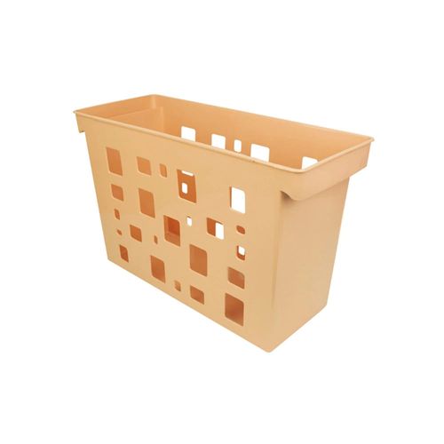 Caixa Arquivo Dello Color Vazado Papaya 44x18x27cm