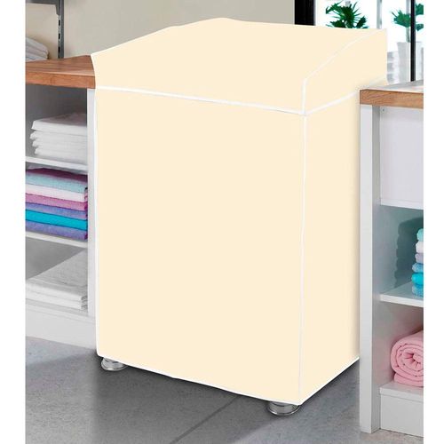 Capa para Máquina de Lavar Lisa PVC Tamanho M Vida Pratika Sortida