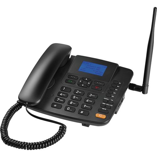 Telefone Celular de Mesa com Identificador, Dual Chip Multilaser RE502 Preto