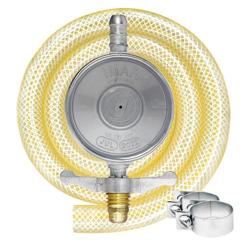 Regulador de Gás 1Kg/h com Mangueira 80cm ABS Imar 0727/02