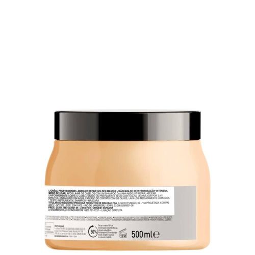 L'Oréal Professionnel Absolut Repair Gold Quinoa Máscara Toque Leve 500g