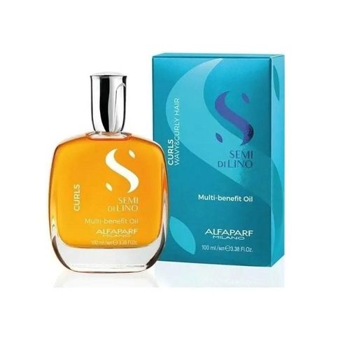 Alfaparf Semi di Lino Curls Multi-Benefít Oil Óleo Capilar 100ml
