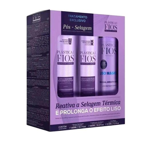 Cadiveu Plástica Dos Fios Kit Duo + Liso Mágico