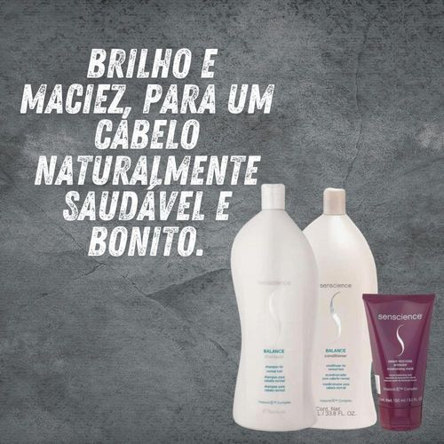 Senscience Balance Shampoo + Condicionador 1L + Inner Restore Intensif 150ml