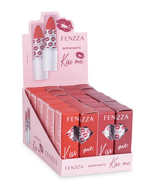 Batom Matte Kiss Fenzza