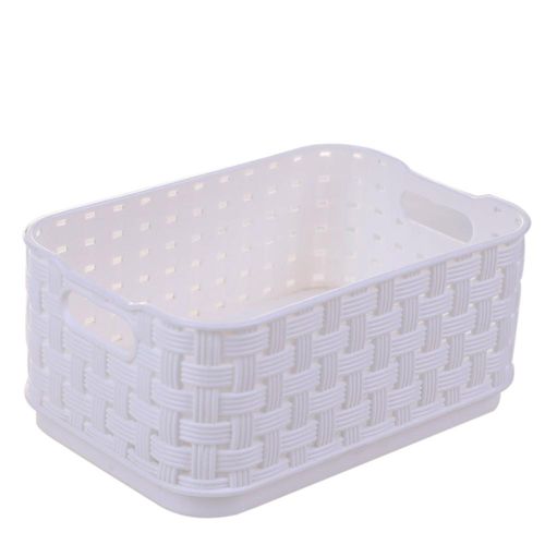 Caixa Organizadora 520ml Rattan 5043 Arthi Branca
