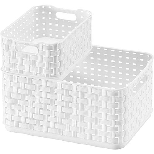 Caixa Organizadora 4,5L Rattan 5045 Arthi Branca