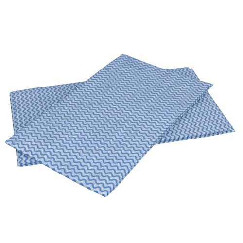 Rolo Pano Azul Multiuso 25 Peças Flash Limp