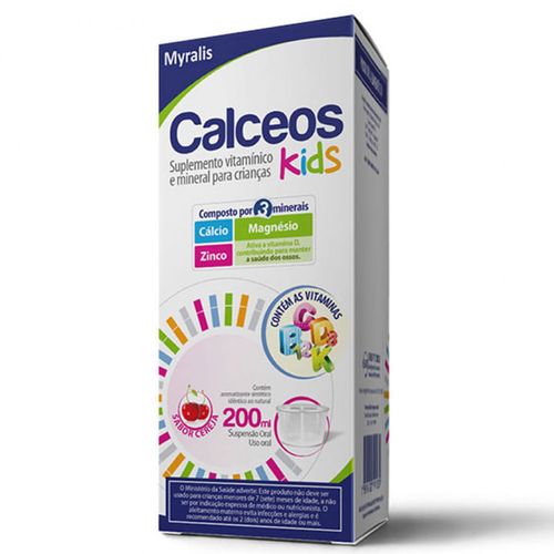 Calceos Kids Suspensao Oral 200Ml