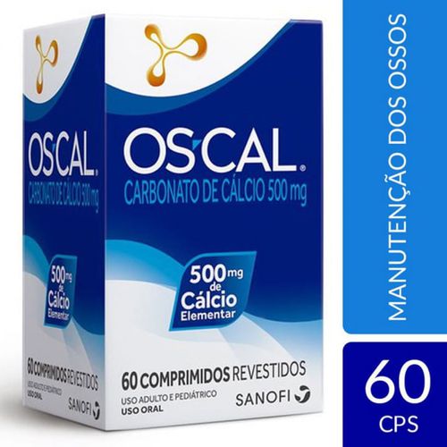 Os-Cal 500mg com 60 comprimidos