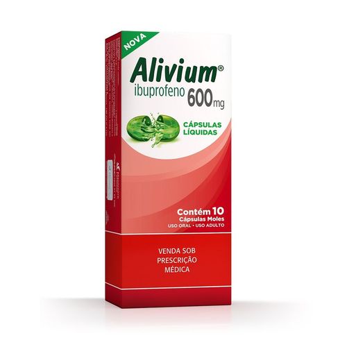 Alivium 600Mg Com 10 capsulas