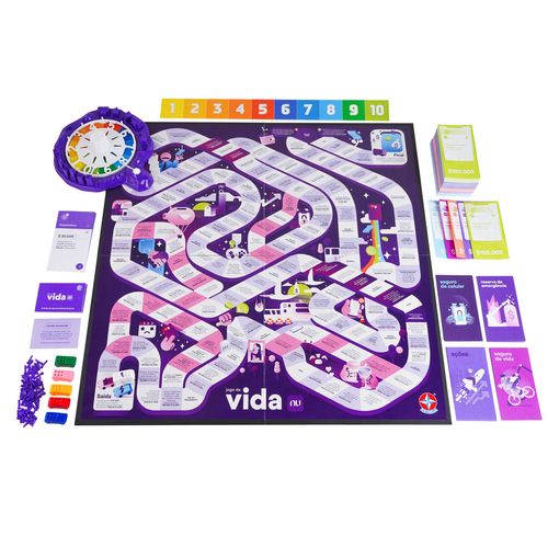 Jogo Da Vida Nubank - Brinquedos Estrela