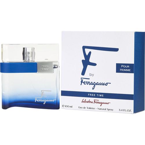 Perfume Masculino F Ferragamo Free Time Salvatore Ferragamo Eau De Toilette Spray 100 Ml