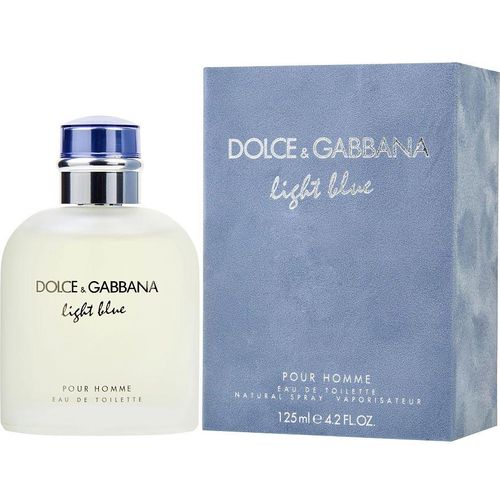Perfume Masculino D & G Light Blue Dolce & Gabbana Eau De Toilette Spray 125 Ml