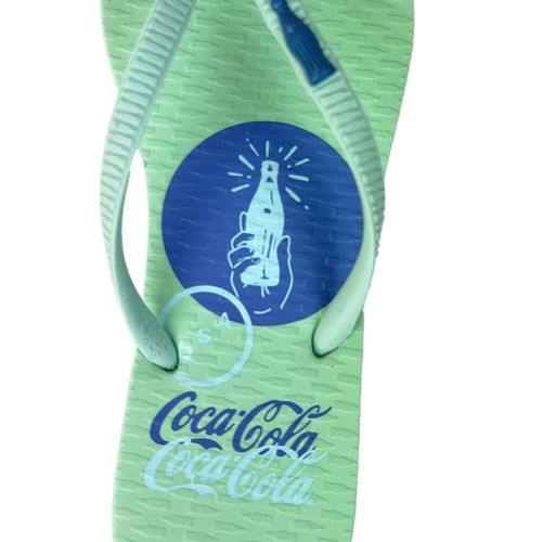 Chinelo Coca Cola USA Calor 24/25 CC4470 Feminino Verde Claro