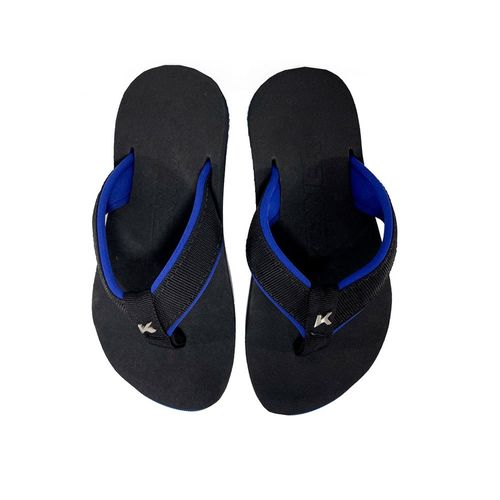 Chinelo Kenner Kivah Cushy Infantil Preto Azul