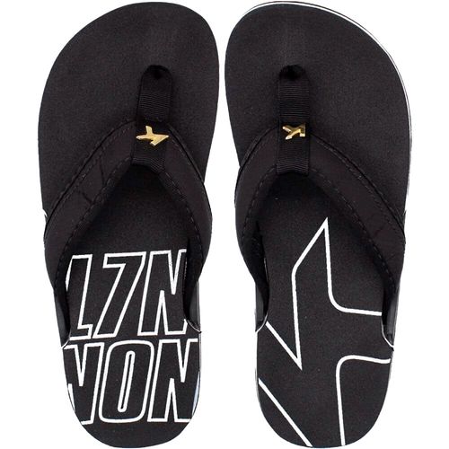Chinelo Kenner NK6 Pro L7nnon Masculino Preto Branco