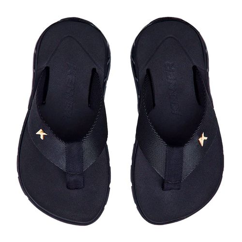 Chinelo Kenner Rakka Infantil Preto Preto
