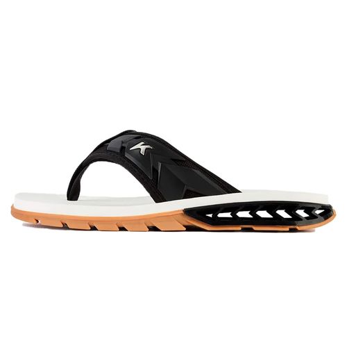 Chinelo Kenner Ultra Full Force Masculino Branco Preto Marrom