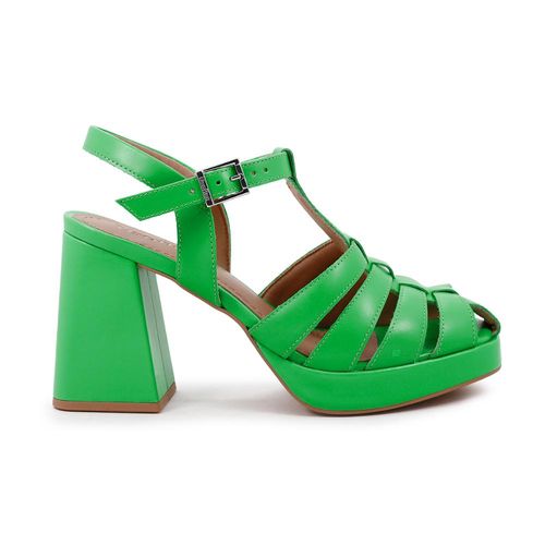 Sandália Usaflex Salto Bloco