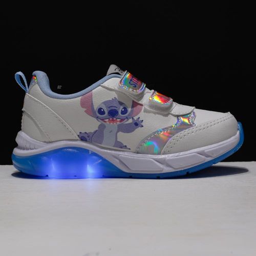 Tênis Disney Stitch Lights Infantil Sem Cadarço
