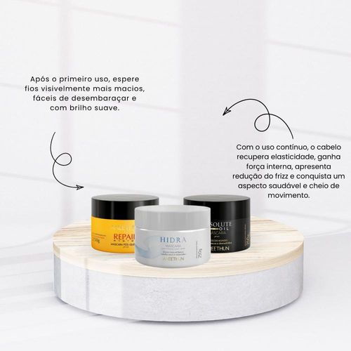 Aneethun Cronograma Capilar Máscaras 250g