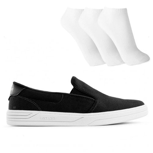 Tênis West Coast Masculino WC 110 + 3 Pares de Meias